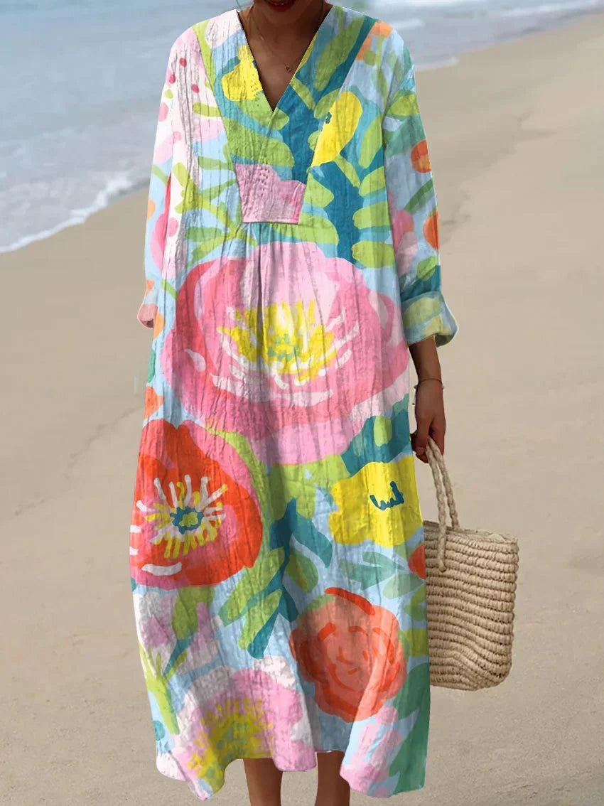 Art-Inspired Dress – Natural Beauty that Captivates