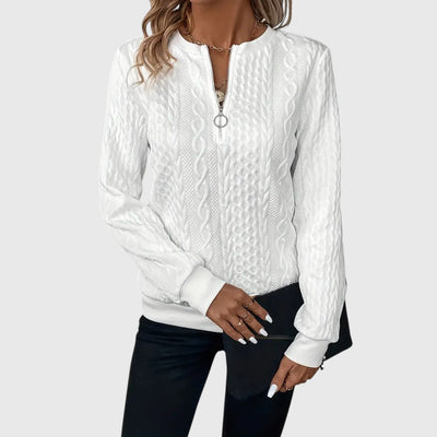 Josine - Elegant Jumper with Zip
