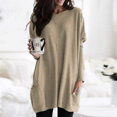 Maree - Oversized Round Neck Jumper