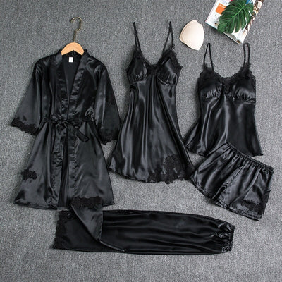 Celeste – 5-Piece Nightwear Set for Soft Evenings