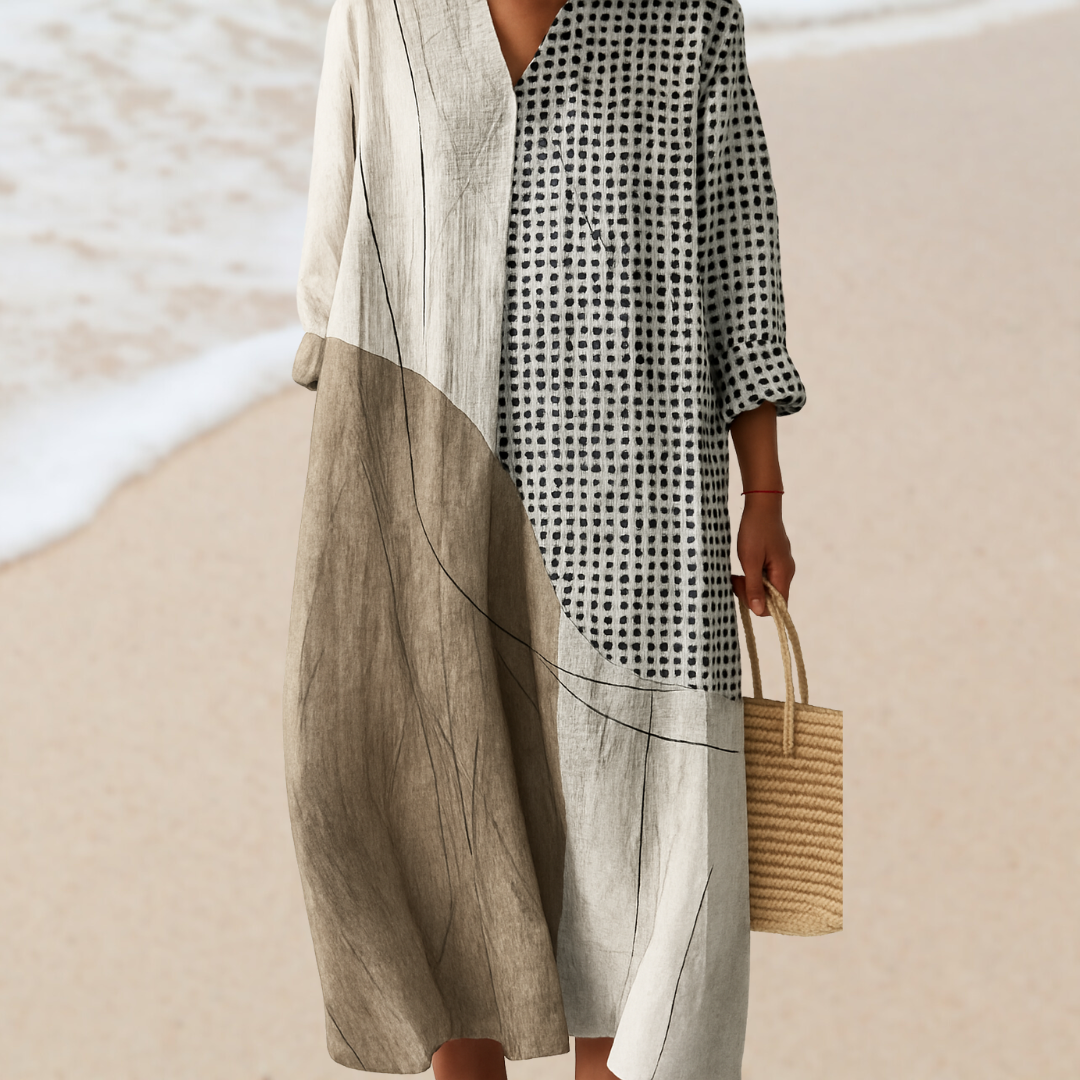 Art-Inspired Dress – Natural Beauty that Captivates