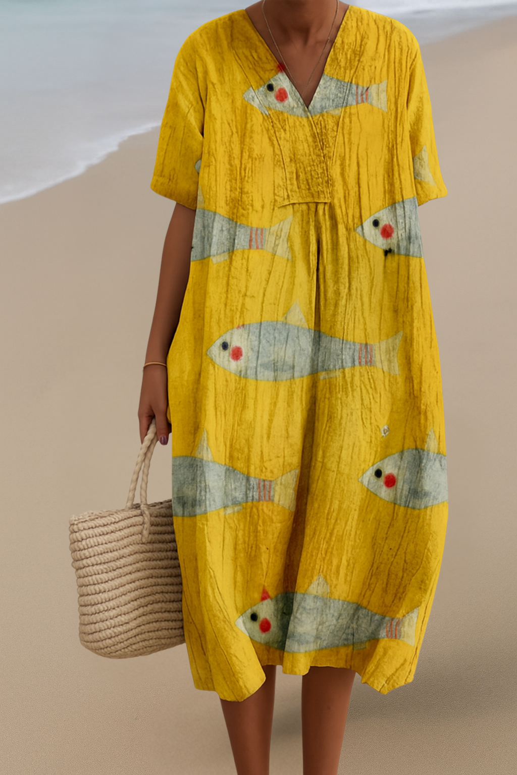 Art-Inspired Dress – Natural Beauty that Captivates