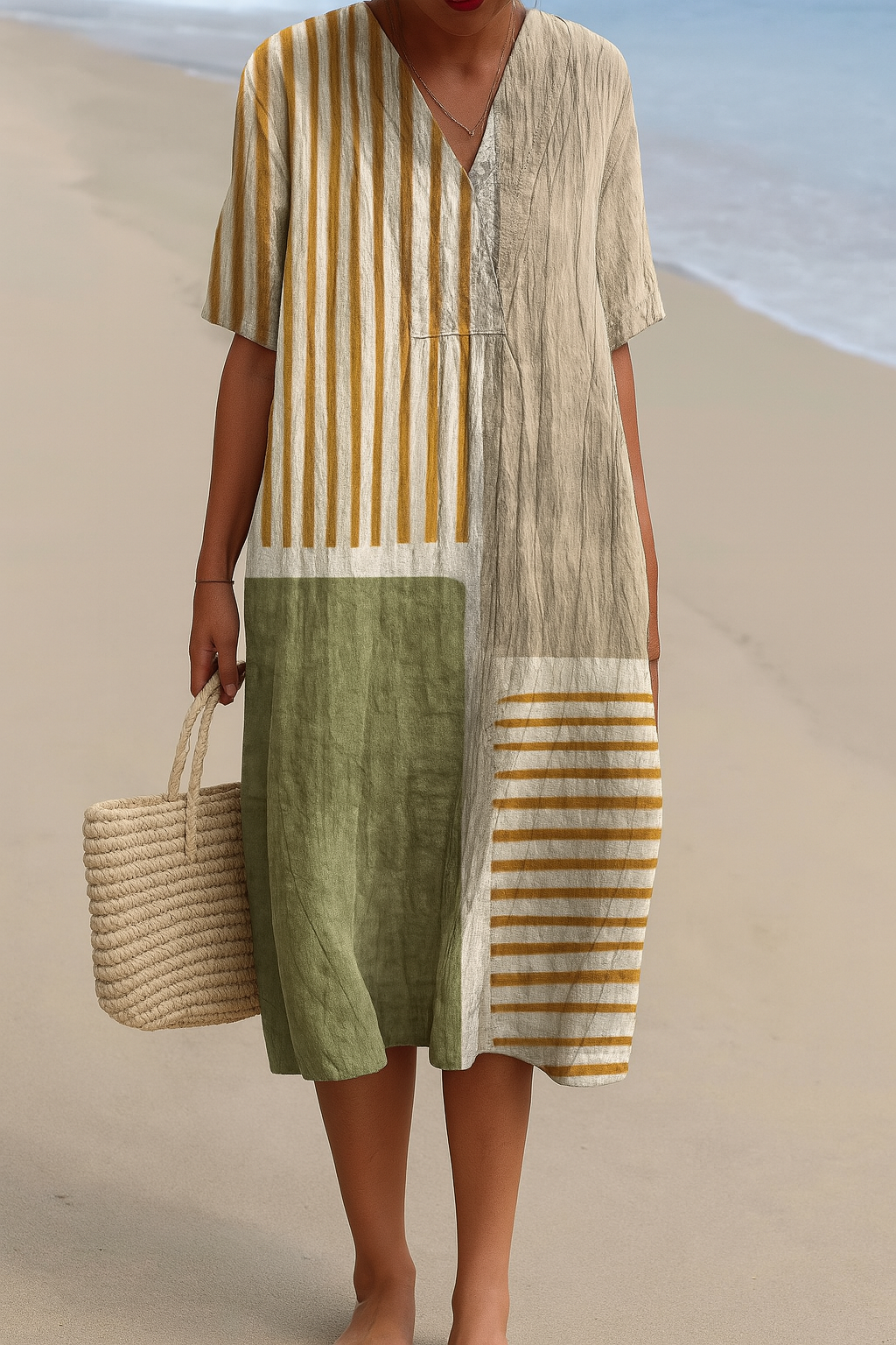 Art-Inspired Dress – Natural Beauty that Captivates
