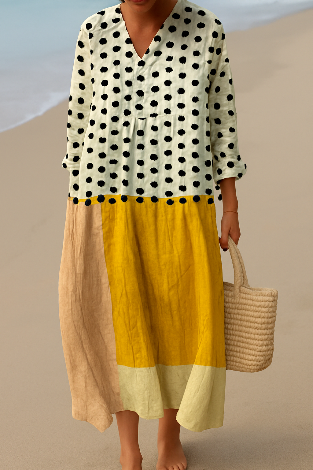 Art-Inspired Dress – Natural Beauty that Captivates