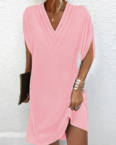 Nadine – Effortless V-Neck Everyday Dress