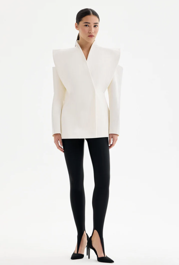 Valeria™ | Sculptural Shoulder Blazer