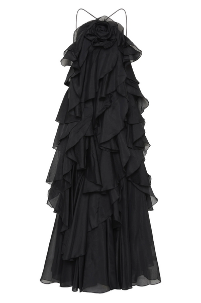 Autumn – Layered Tie-Strap Maxi Dress