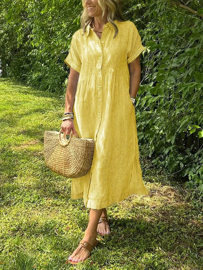 Danica – Soft Summer Shirt Dress