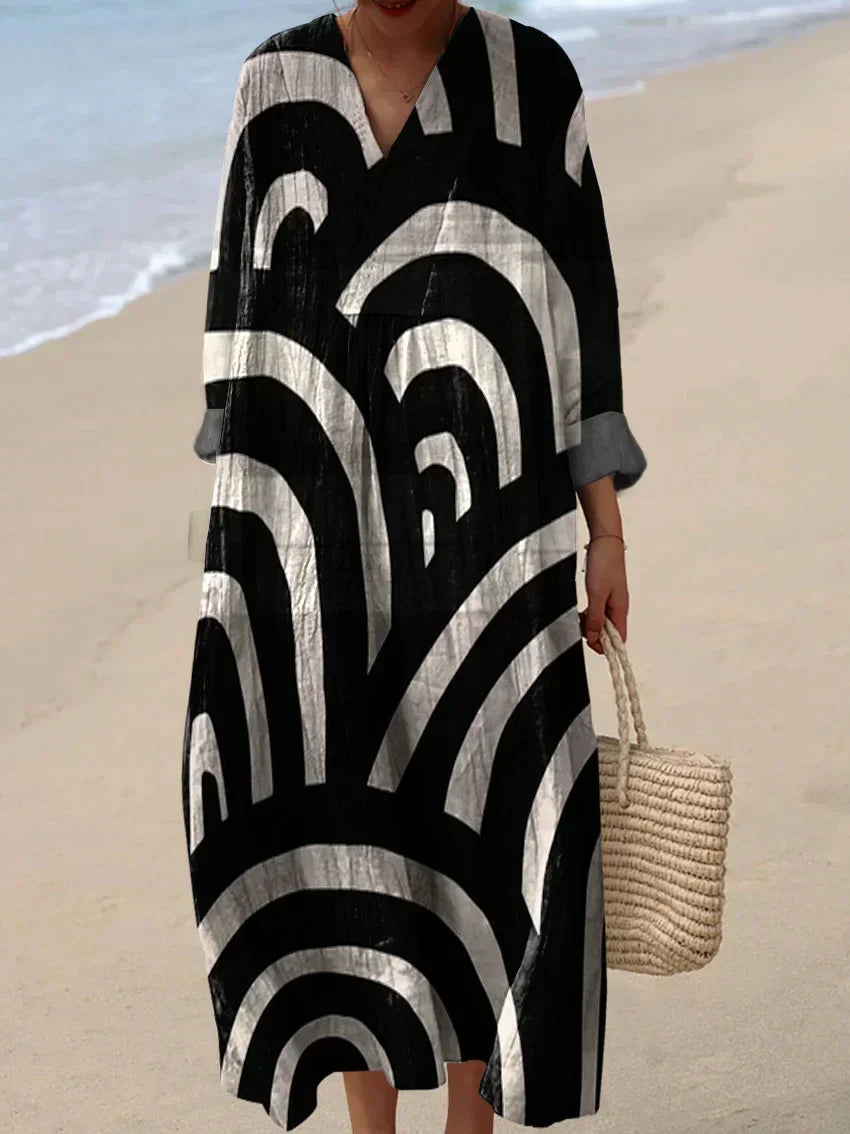 Art-Inspired Dress – Natural Beauty that Captivates