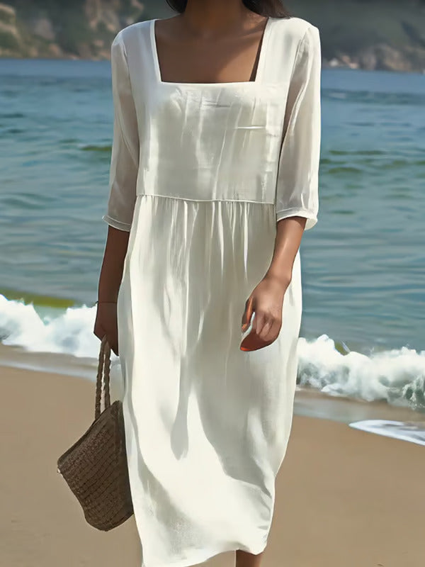 Elodie – Square-Neck Breeze Dress