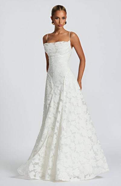 Amélie – Lace Corset Maxi Dress