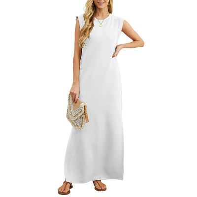 Sabrina - Elegante Maxi Dress Senza Pieghe