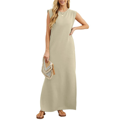 Sabrina - Elegante Maxi Dress Senza Pieghe