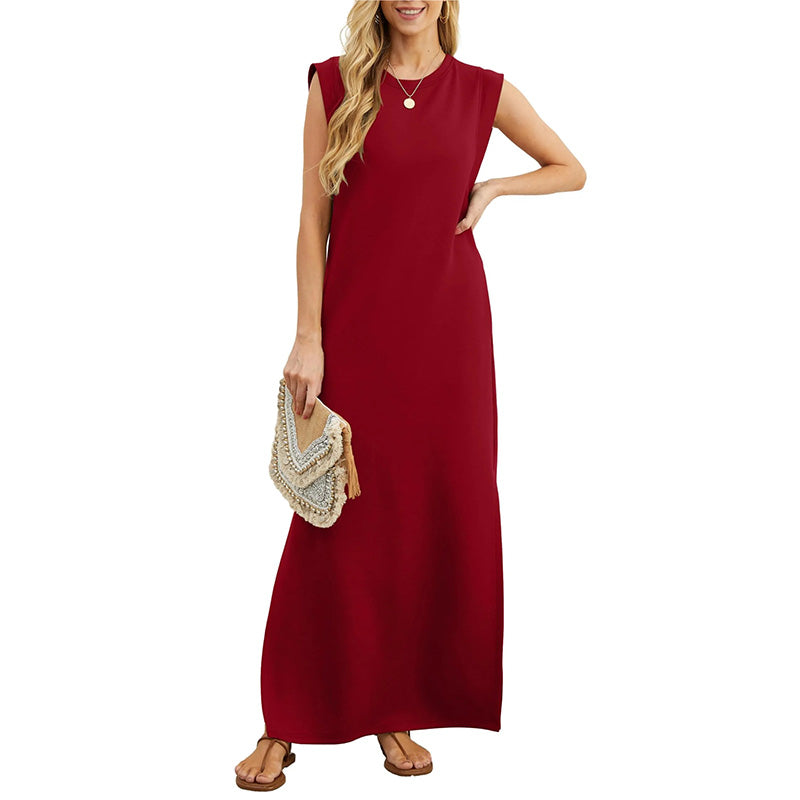 Sabrina - Elegante Maxi Dress Senza Pieghe