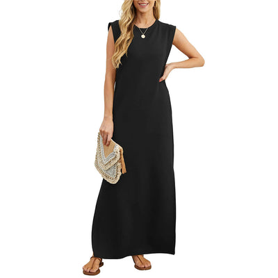 Sabrina - Elegante Maxi Dress Senza Pieghe